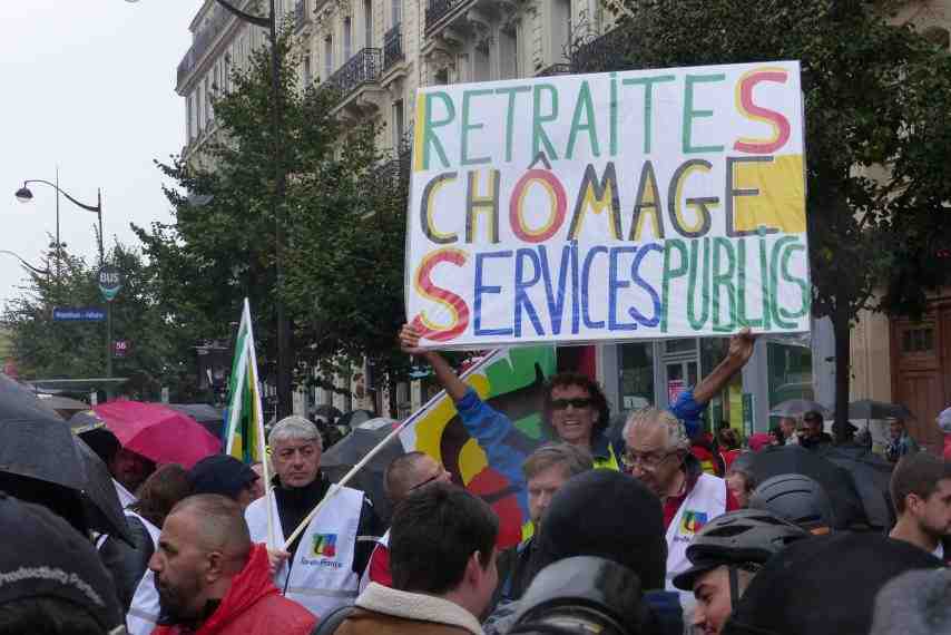 paris, greve, manif, decembre